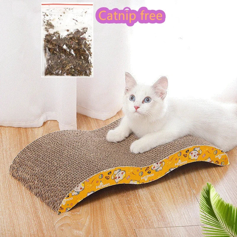 M-Shape Corrugated Cat Scratching Board