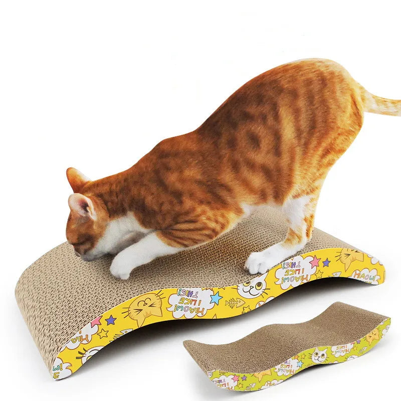 M-Shape Corrugated Cat Scratching Board