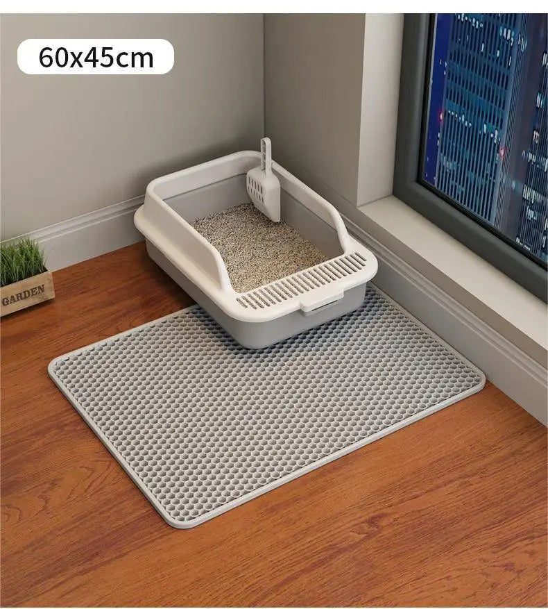 Eva Double Layer Waterproof Cat Litter Mat