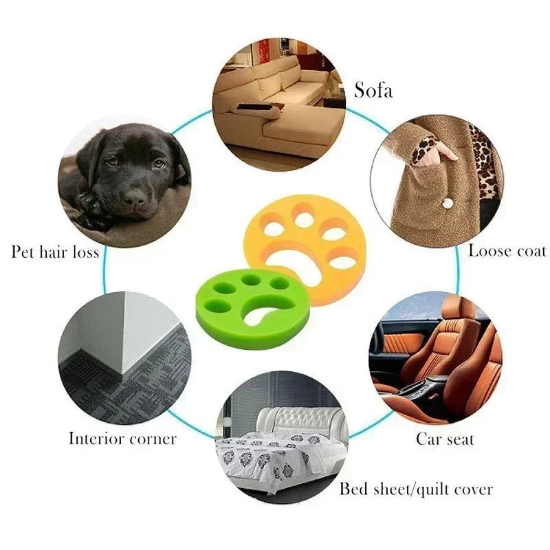 Laundry Dryer Accessory for Dogs & Cats, Traps Hair in Washing Machine