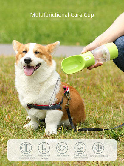 Portable Pet Dog Water Bottle Feeder