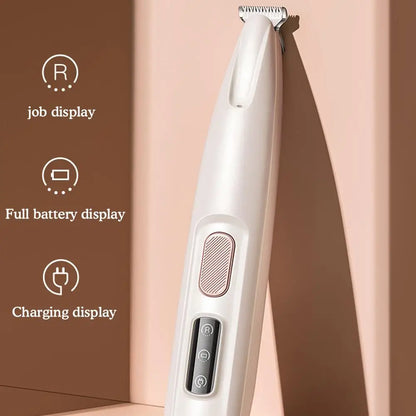 Waterproof Pet Shaver with Smart Display