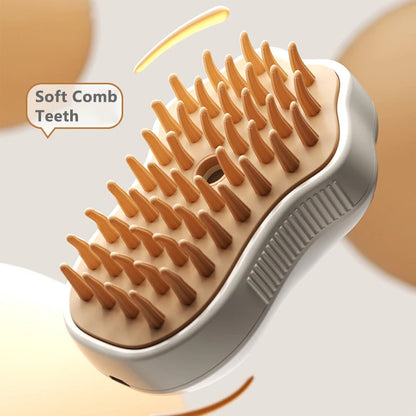 3-in-1 Steamy Brush Pets