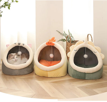 Deep Sleep Cozy Cat Bed & Lounger