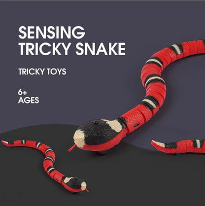 Smart Sensing Interactive Snake Toy For Pets