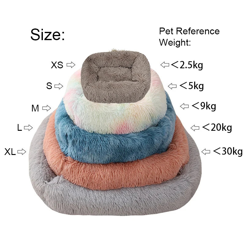 Rectangle Plush Dog Bed