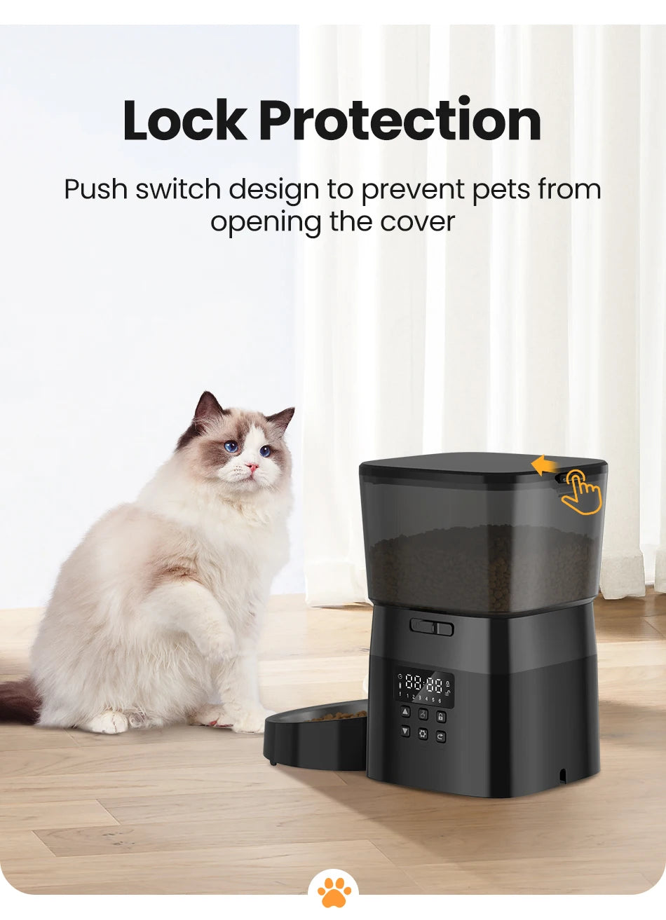 ROJECO Automatic Cat Feeder