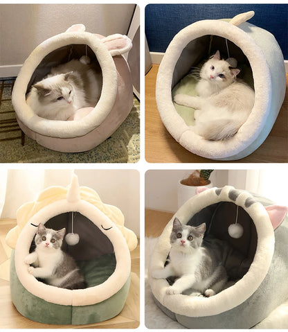 Deep Sleep Cozy Cat Bed & Lounger