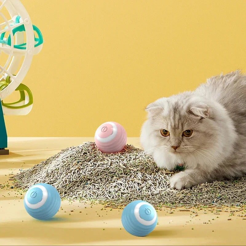 USB Charging Interactive Cat Ball Toy