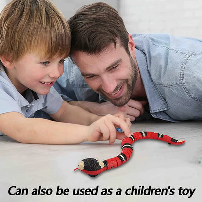 Smart Sensing Interactive Snake Toy For Pets