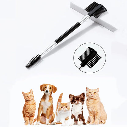 Cat Brush Double-sided Dog Eye Brush