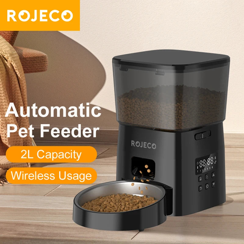 ROJECO Automatic Cat Feeder