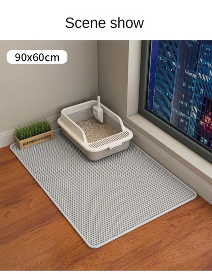 Eva Double Layer Waterproof Cat Litter Mat