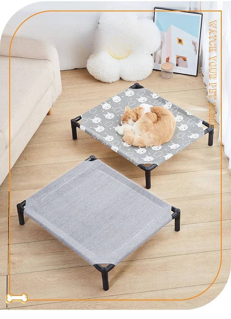 Elevated Folding Bed For pets