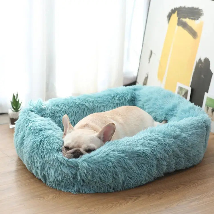 Rectangle Plush Dog Bed