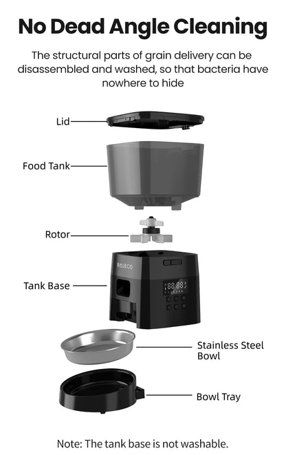 ROJECO Automatic Cat Feeder