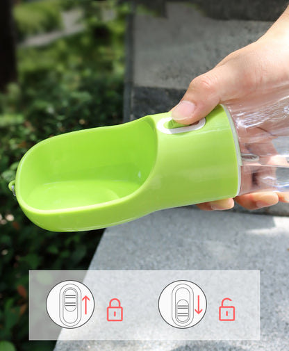 Portable Pet Dog Water Bottle Feeder