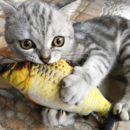 20cm Stuffed Fish Cat Toy