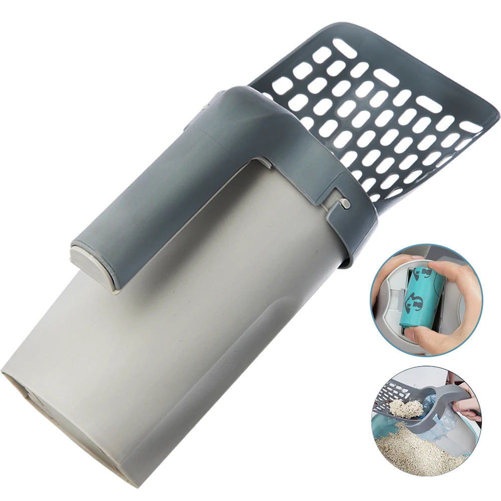 Filter Shovel for Easy Litter Box Cleaning