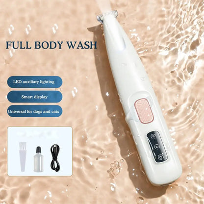 Waterproof Pet Shaver with Smart Display