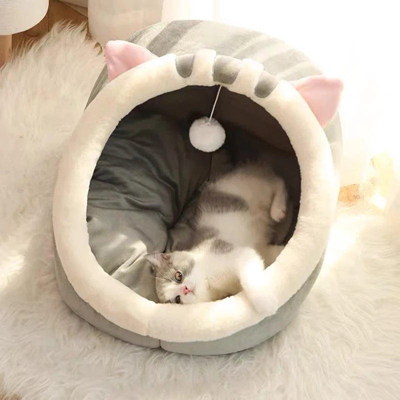 Deep Sleep Cozy Cat Bed & Lounger