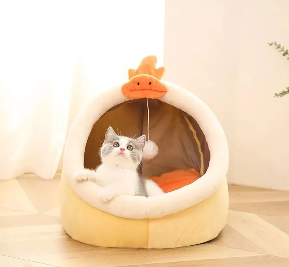 Deep Sleep Cozy Cat Bed & Lounger