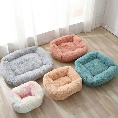 Rectangle Plush Dog Bed