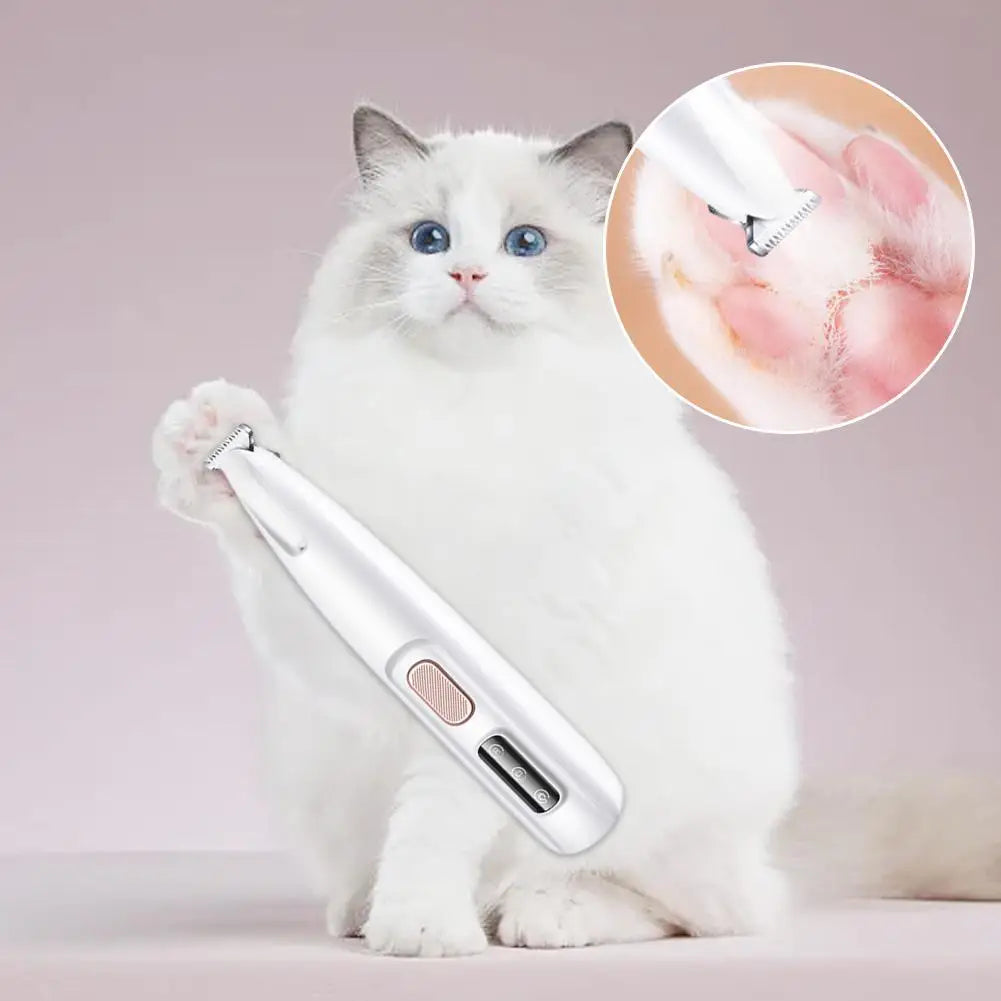 Waterproof Pet Shaver with Smart Display