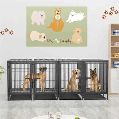 Giant Premium Dog Crate Cage