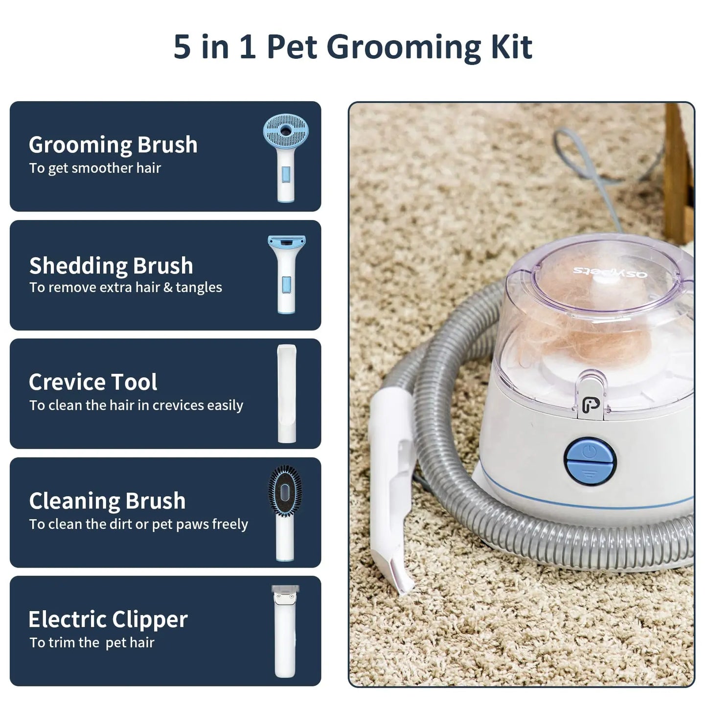 Pet Grooming Vacuum