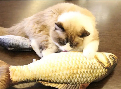 20cm Stuffed Fish Cat Toy