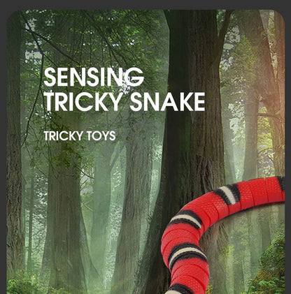 Smart Sensing Interactive Snake Toy For Pets