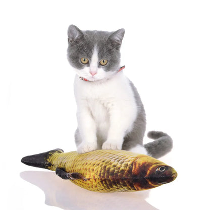 20cm Stuffed Fish Cat Toy