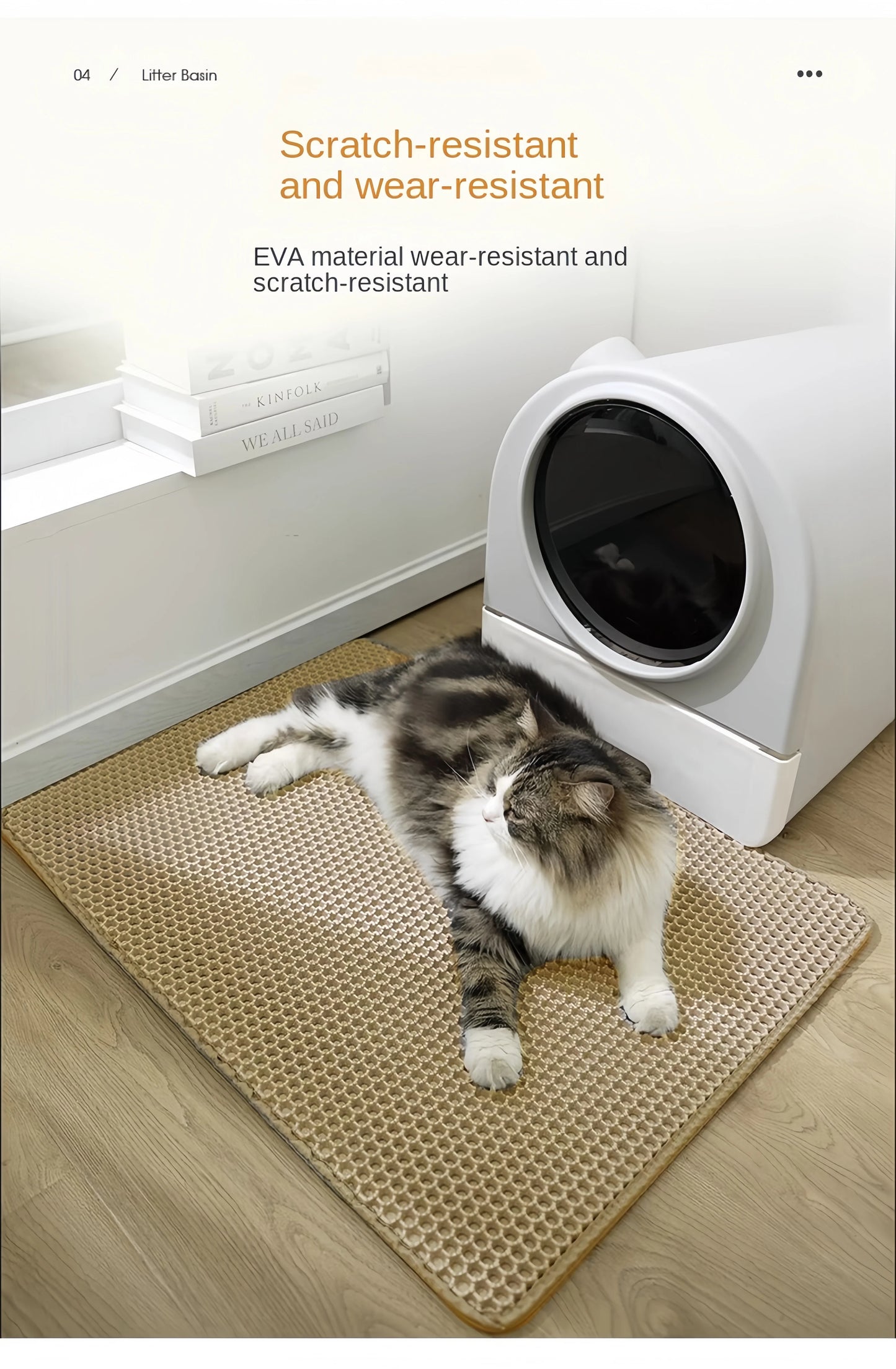 Eva Double Layer Waterproof Cat Litter Mat