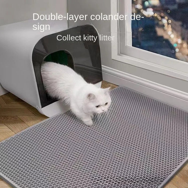 Eva Double Layer Waterproof Cat Litter Mat